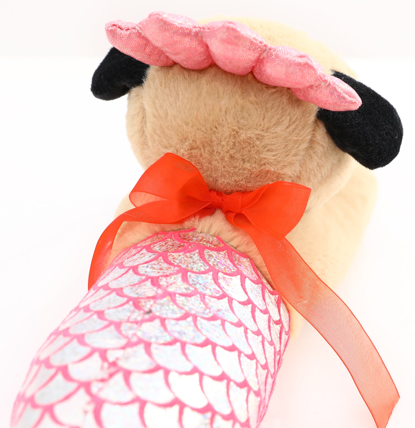 Pug Stuffed Animal, Pug Dog Wearing Cute Costume, Plushies Pug Dressed as Cute Funny Plush Toys for Kids Stuffed Animals Gift for Lover 10 Inch (Pug-Mermaid CO)