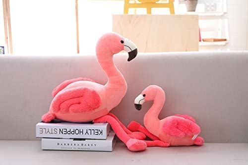 Soft Flamingo Stuffed Animal Pink Plushie Flamingo Plush Toys for Home Decor Stuffed Animals Plush Figure Gift for Kids or Lover in Birthday Valentine and Christmas