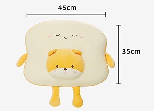 20 Inch Soft Bread-Shiba Inu Dog Plush Hugging Pillow Cute Stuffed Animal Plushies Toy Kids Stuffed Animals Plush Toys for Birthday, Valentine, Christmas or Daily.