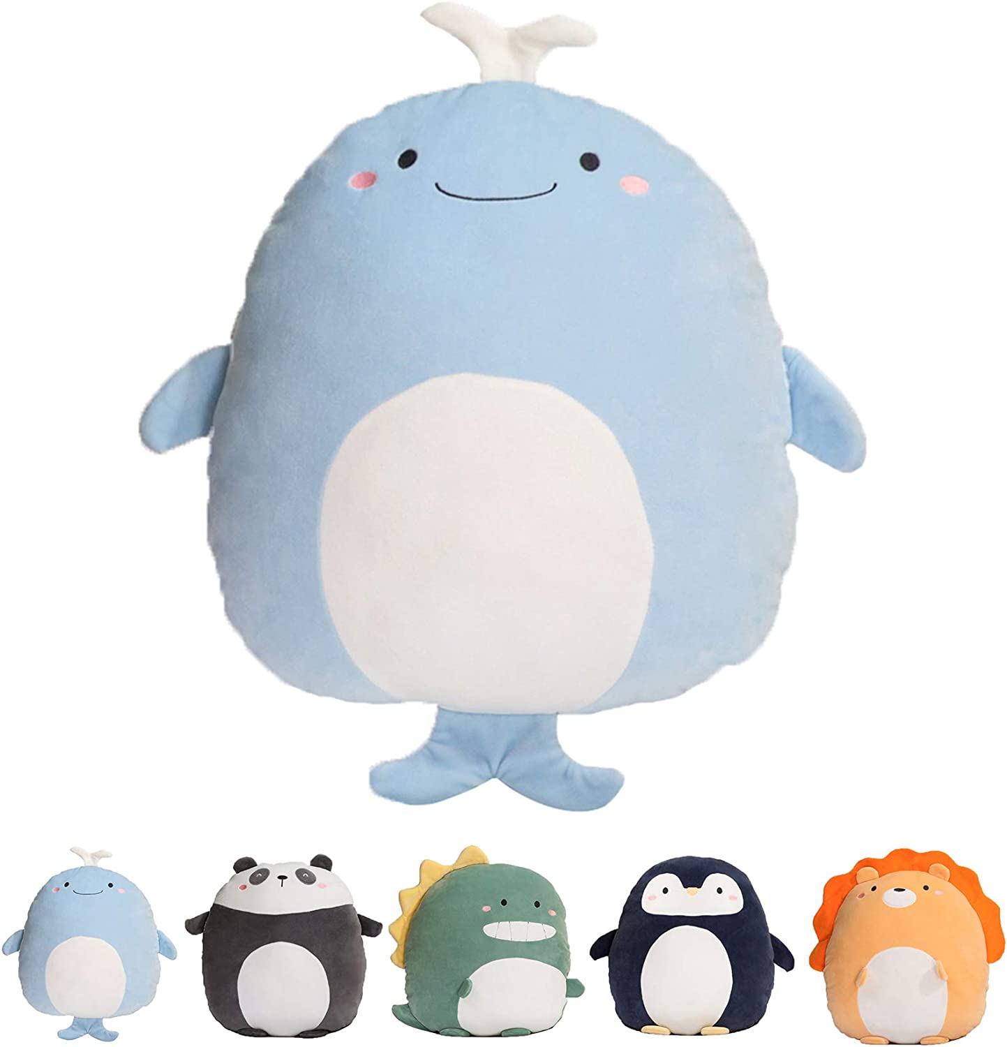 Soft Plush Hugging Pillow Cute Stuffed Animal Plushies Toy Kids Stuffed Animals Plush Toys for Birthday, Valentine, Christmas