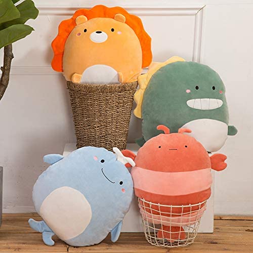 Soft Lion Plush Hugging Pillow Cute Stuffed Animal Plushies Toy Kids Stuffed Animals Plush Toys for Birthday, Valentine, Christmas