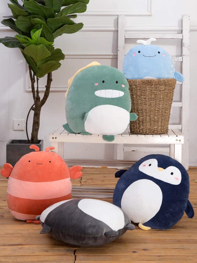 Soft Plush Hugging Pillow Cute Stuffed Animal Plushies Toy Kids Stuffed Animals Plush Toys for Birthday, Valentine, Christmas