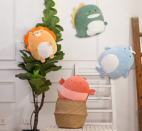Soft Lion Plush Hugging Pillow Cute Stuffed Animal Plushies Toy Kids Stuffed Animals Plush Toys for Birthday, Valentine, Christmas