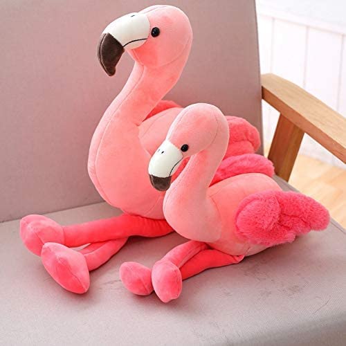 Soft Flamingo Stuffed Animal Pink Plushie Flamingo Plush Toys for Home Decor Stuffed Animals Plush Figure Gift for Kids or Lover in Birthday Valentine and Christmas