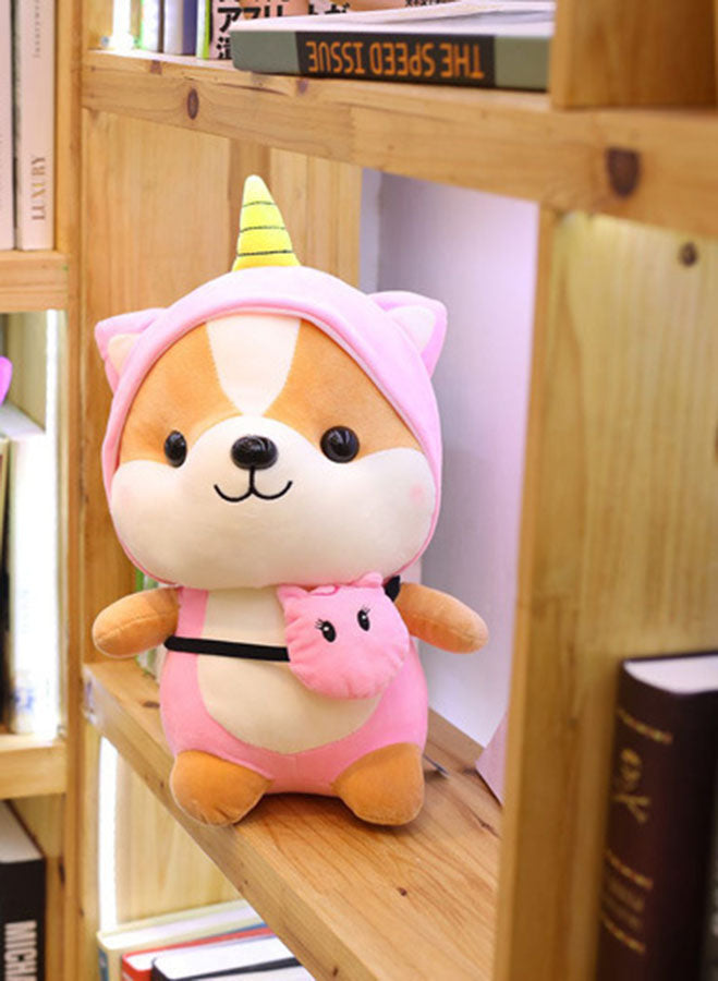 CASAGOOD Cute Squirrel Stuffed Animal Cosplay as Pink Unicorn Plush Toys Chipmuck Soft Squirrel Toy in Unicorn Costume, Great Chipmuck Plushies Toys Stuffed Animals for Kids ,10 Inch