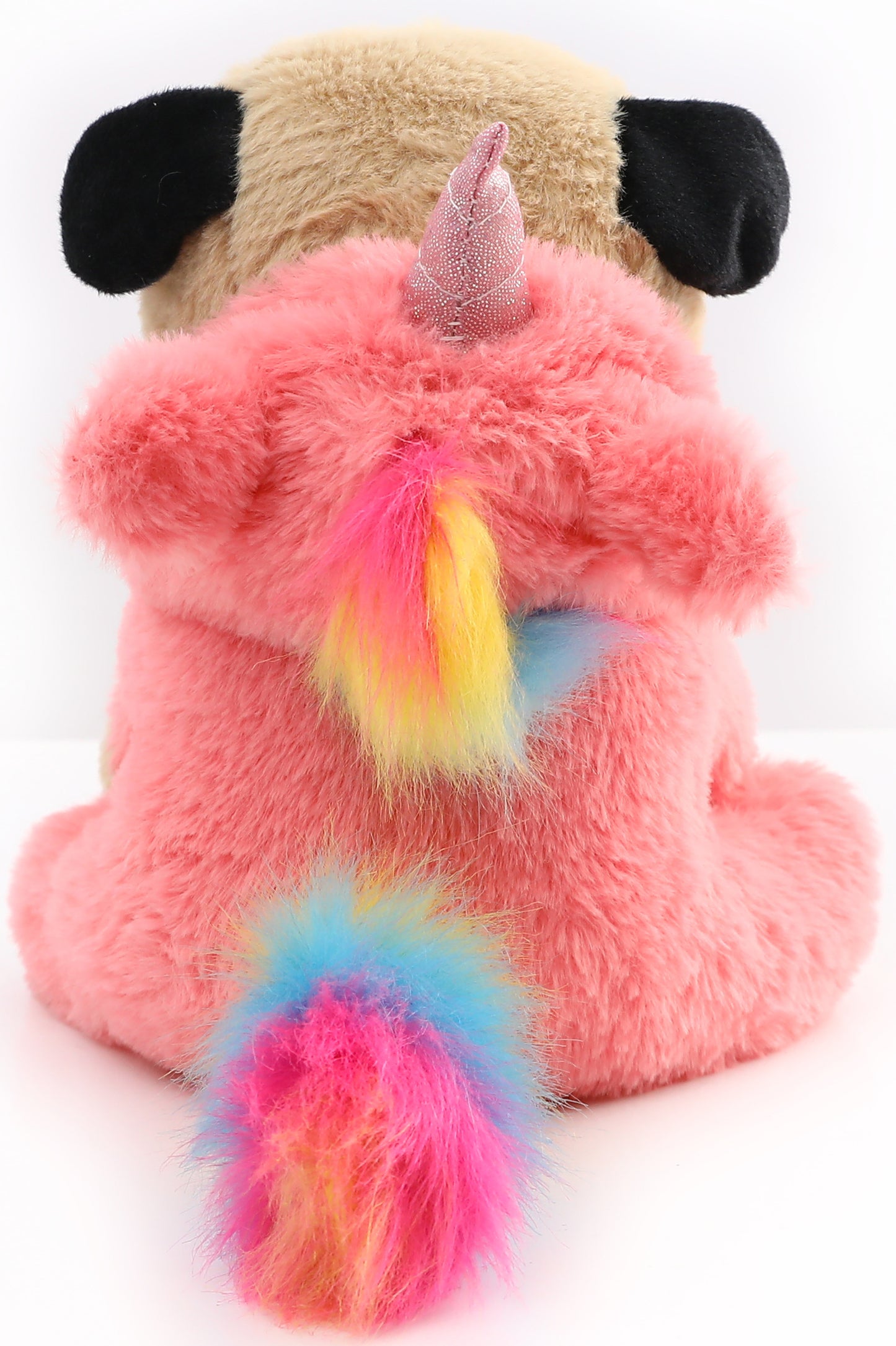 Pug Stuffed Animal, Pug Dog Wearing Cute Costume, Plushies Pug Dressed as Cute Funny Plush Toys for Kids Stuffed Animals Gift for Lover 10 Inch (Pug-Unicorn PK)
