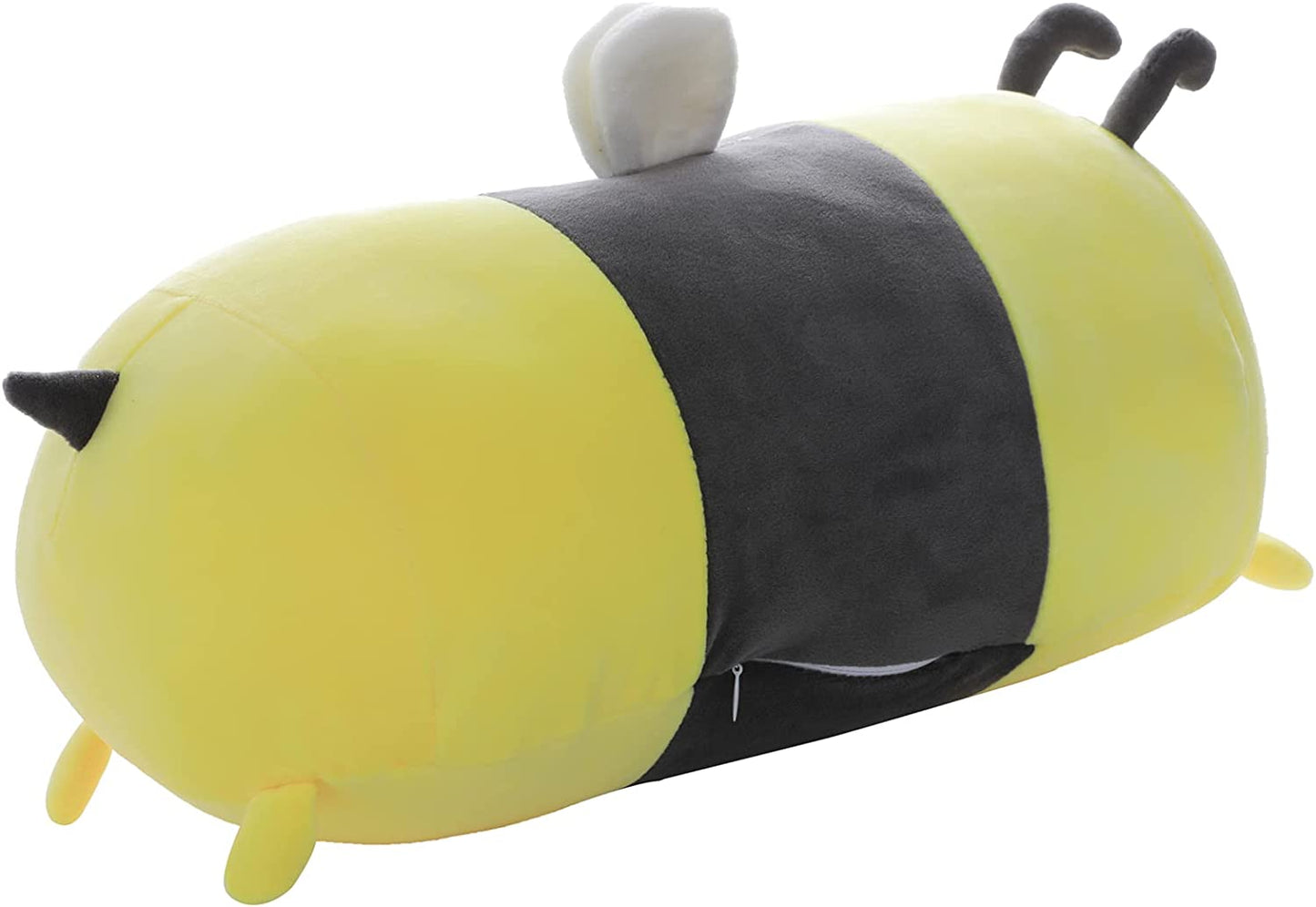 Cute 15.7 Inch Bumble Bee Stuffed Animals,Honey Bee Plush Toys Pillow, Anime Bee Plushie Hugging Pillow Bee Doll Gift for Kids and Lovers in Birthday, Christmas, Valentine's Day...